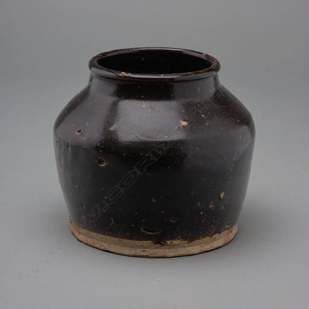 Stoneware jar – China - late 19thC, Image 1++